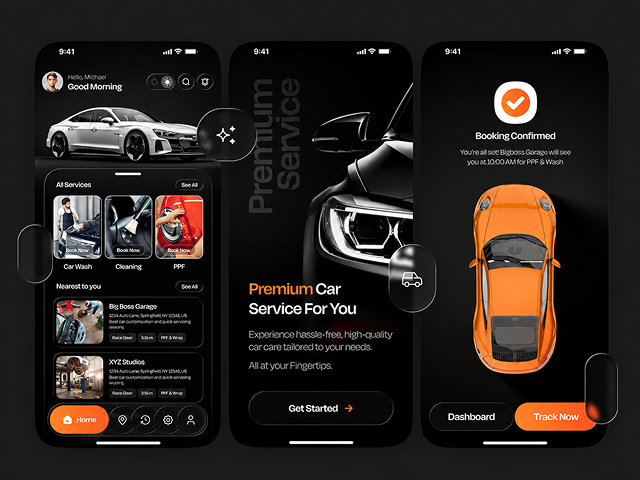 Car Service App Development