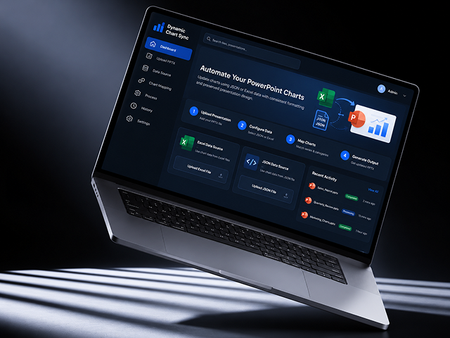 Dynamic Chart Sync - PowerPoint Chart Automation Tool
