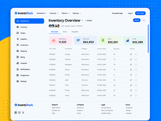 Cloud-Based Inventory Management Software Development