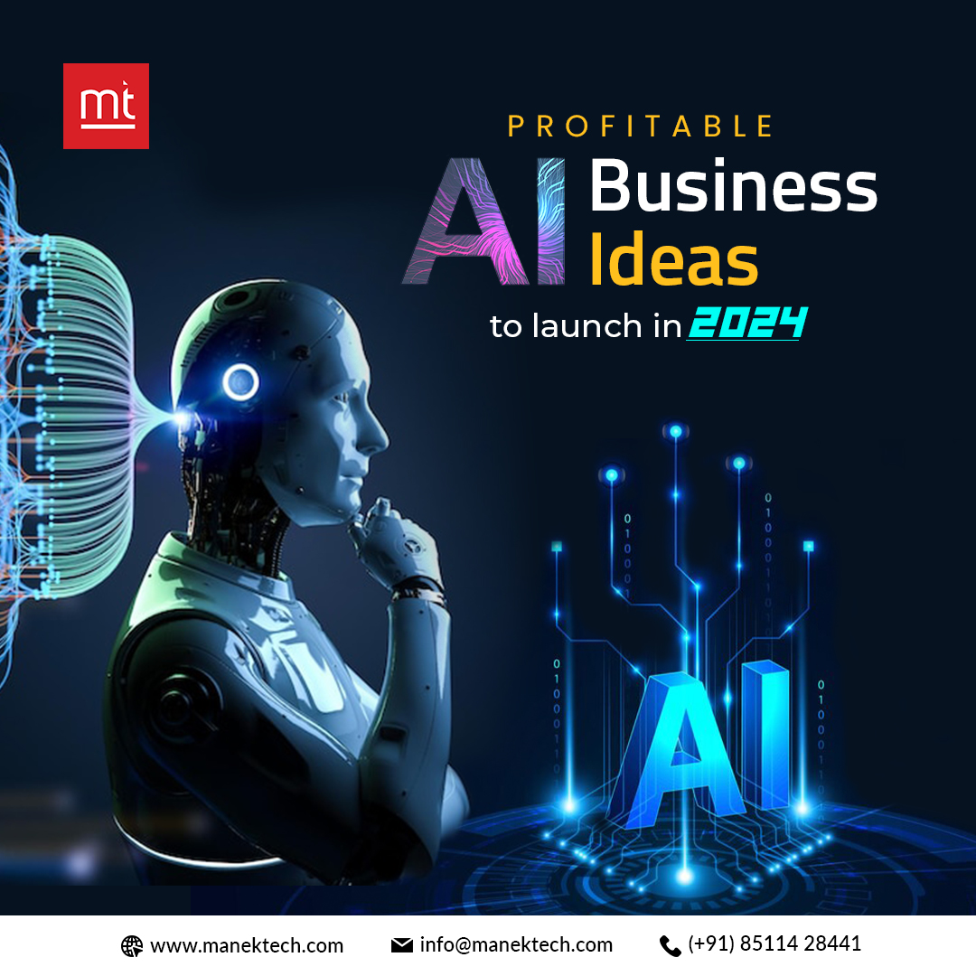 Top 10 Profitable AI Business Ideas to Launch in 2024