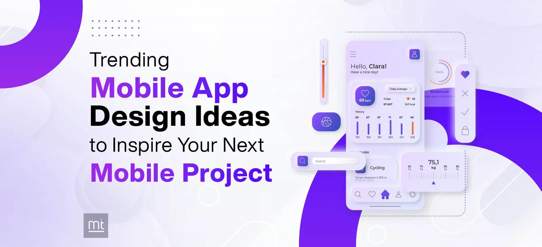 Trending Mobile App UI Design Ideas & Inspiration Examples for Startups to Launch