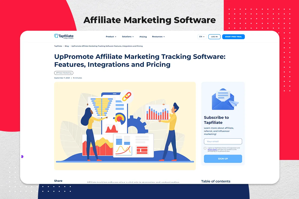 Affiliate Marketing Software