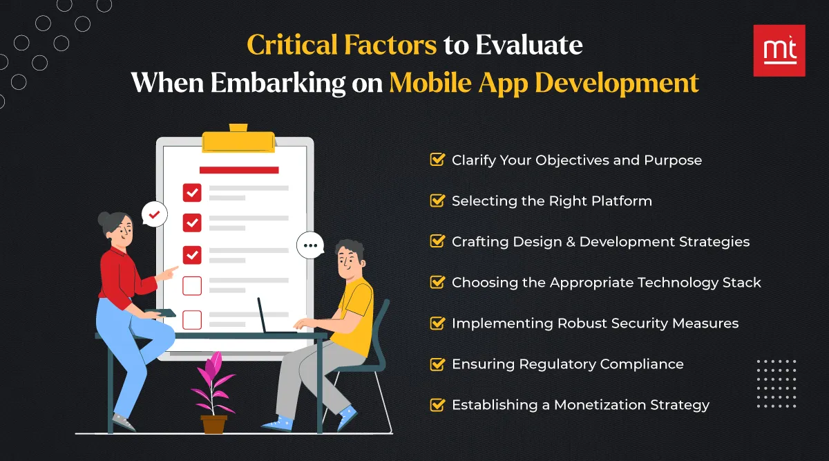 Critical Factors to Evaluate When Embarking on Mobile App Development