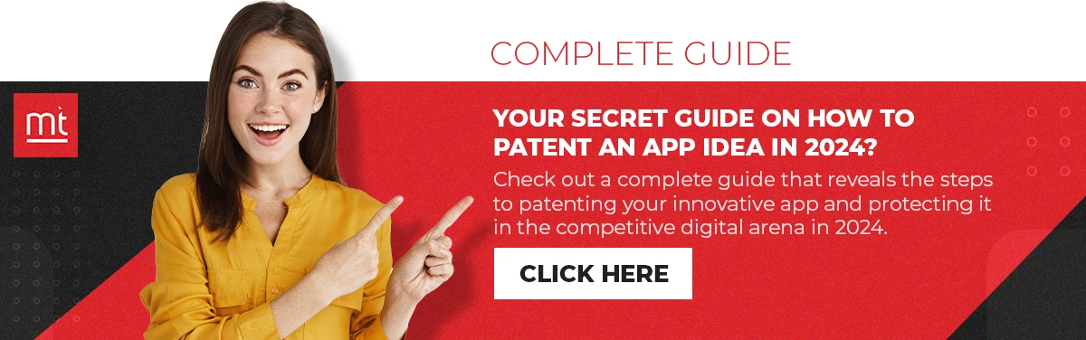 What are the steps for patenting a mobile application?