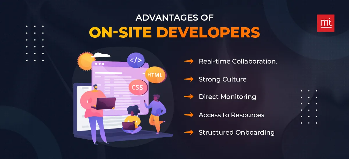 Advantages of On-site Developers