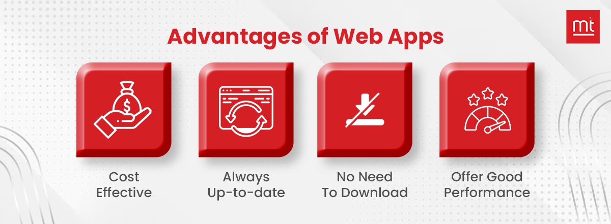 Advantages of Web Apps