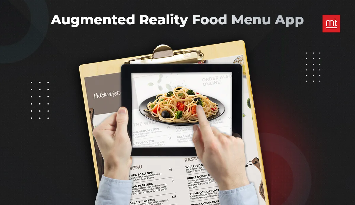 Augmented Reality Food Menu App