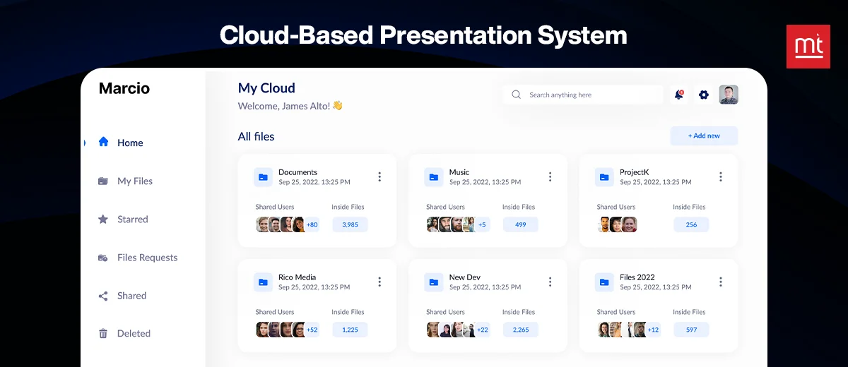 Cloud-Based Presentation System