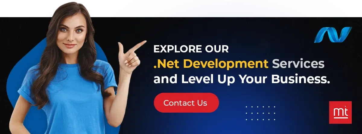 CTA Explore Our .Net Development Services and Level Up Your Business