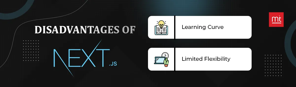 Disadvantages of Nextjs