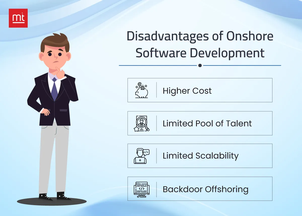 Disadvantages of Onshore Software Development