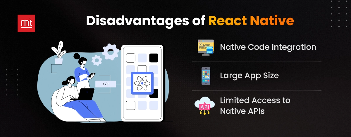 Disadvantages of React Native