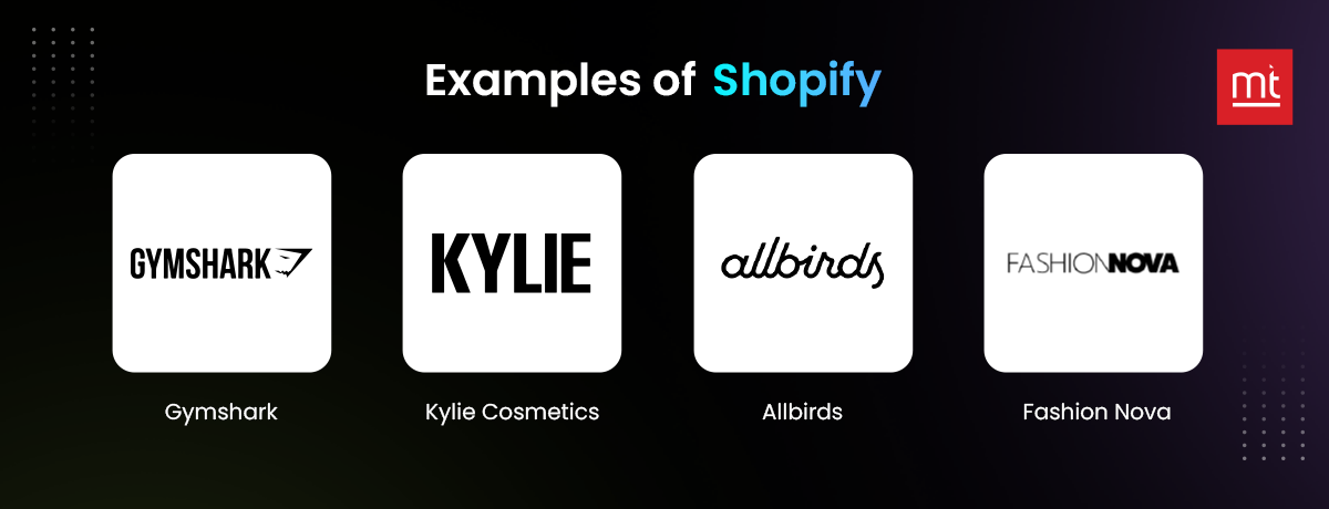 Examples of Shopify