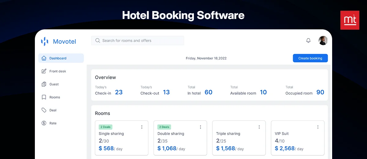 Hotel Booking Software