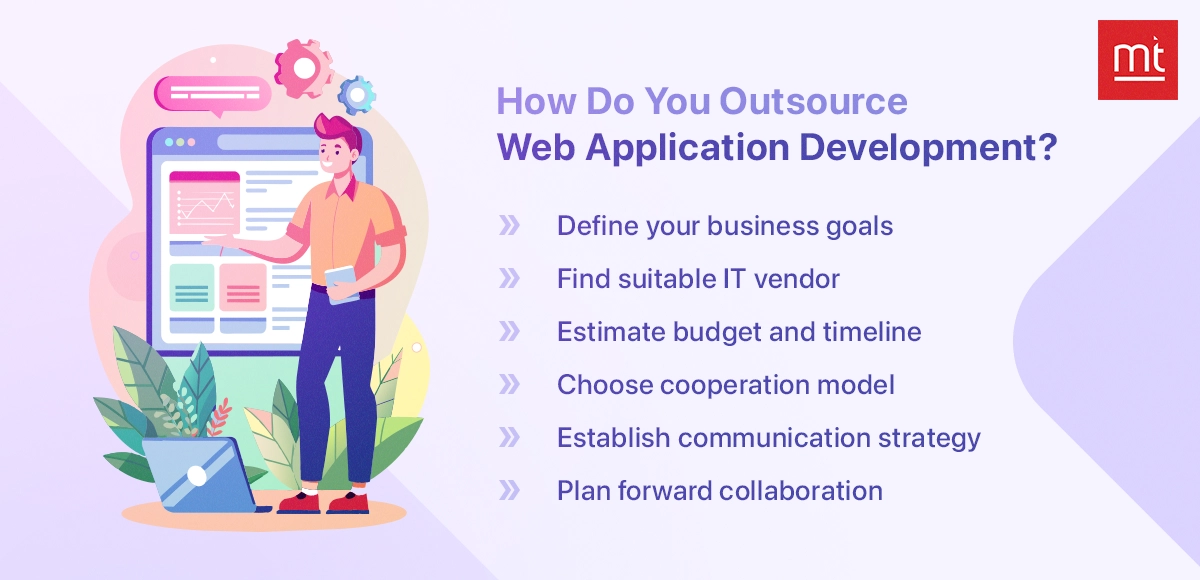 How do you outsource web app development