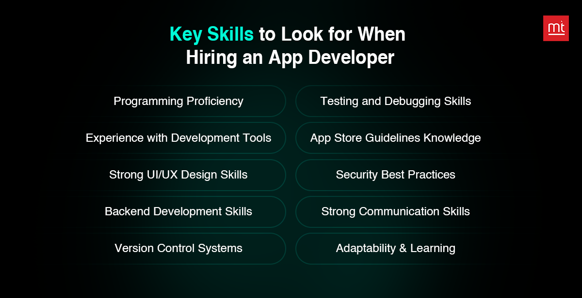 Key Skills to Look for When Hiring an App Developer