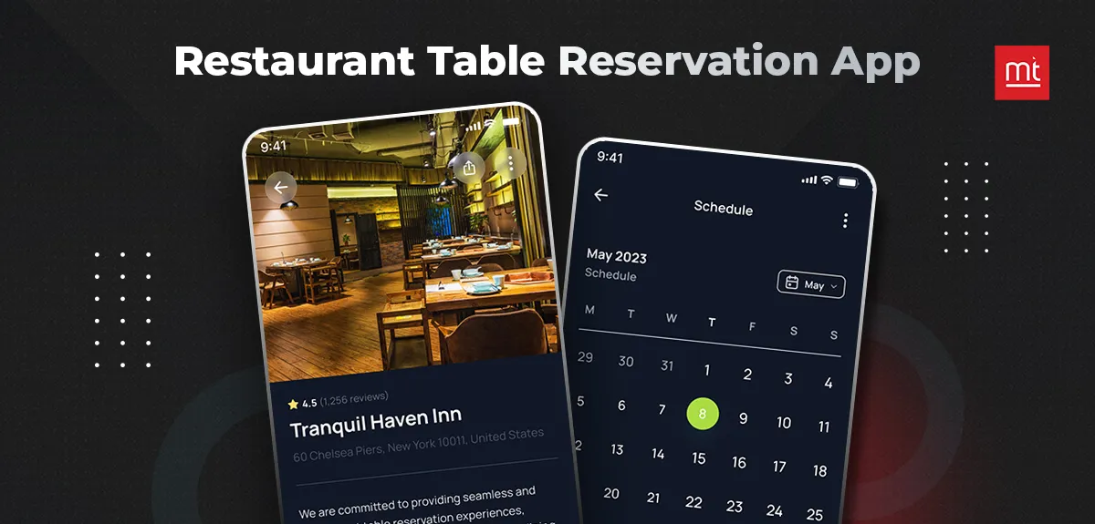 Restaurant Table Reservation App