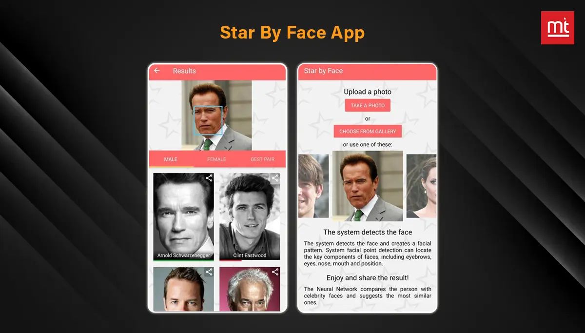 Star By Face App