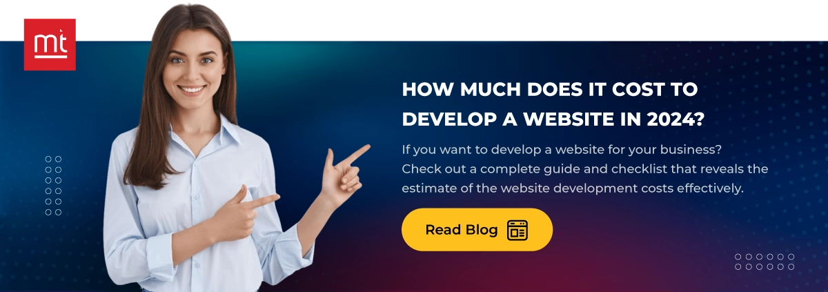 website development cost