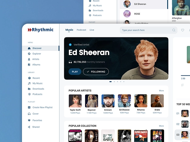 Rhythmic: Web Based Music Directory Platforms