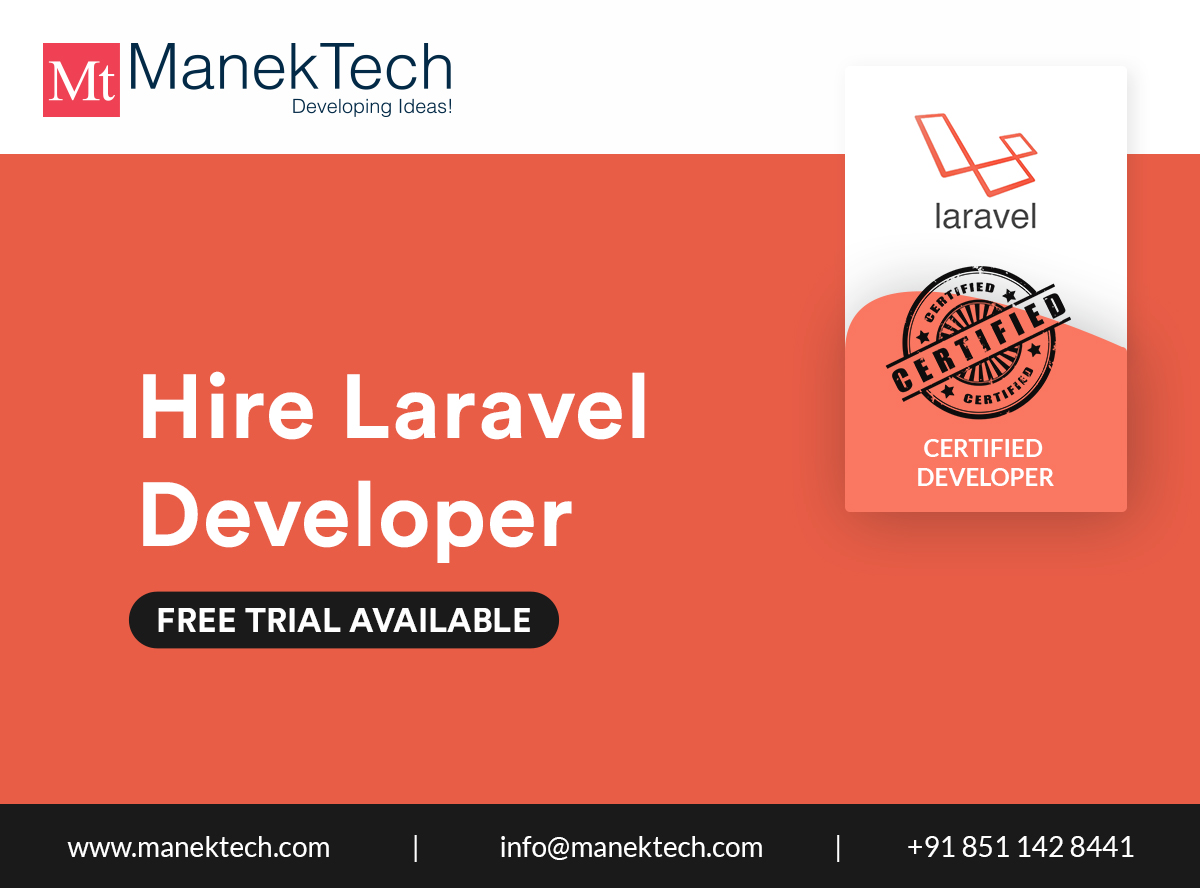 hire dedicated laravel developers from Manektech.com